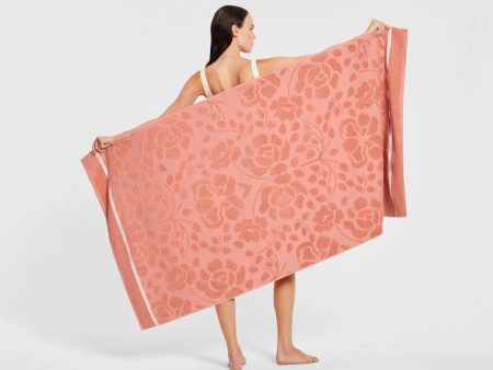 Allena Pink Clay Beach Towel by Sheridan Hot on Sale