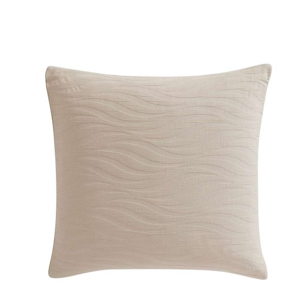 Ariel Stone European Pillowcase by Logan and Mason Platinum Fashion