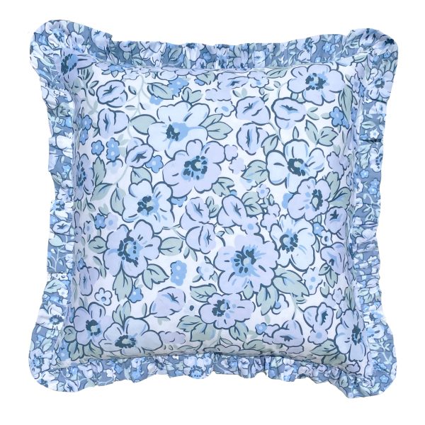 Libby Blue Cushion by Laura Ashley Hot on Sale