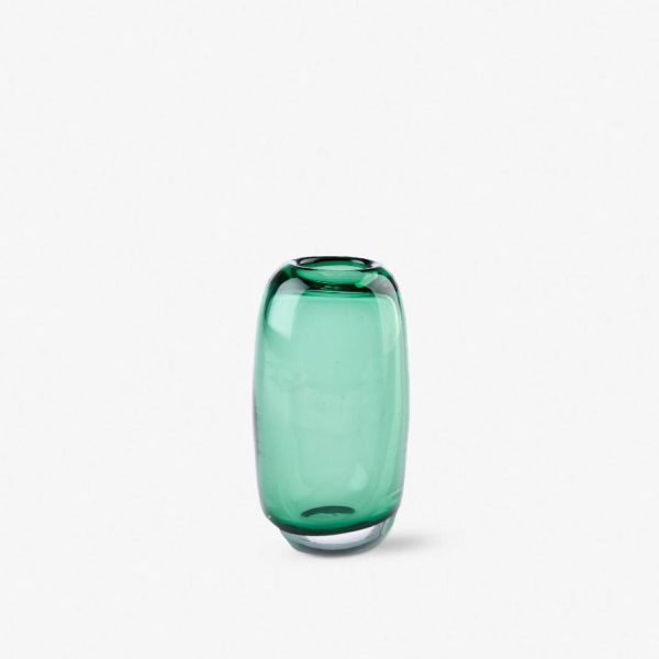 Rita Green Vase 13cm by Linen House Sale