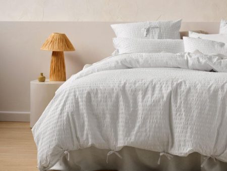 Ferrara White Cover Set by Linen House Discount