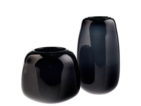 Indiana Black Vase Range by Linen House For Sale