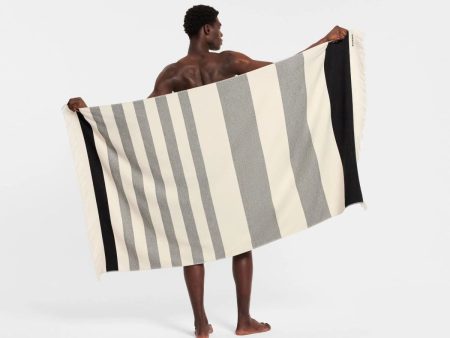 Oceanis Ebony Beach Towel by Sheridan For Discount