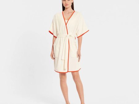 Freddie Robe in Salt by Sheridan For Discount