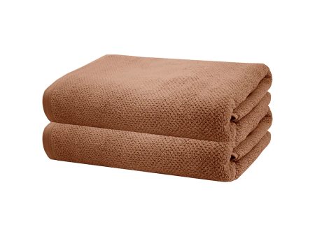 Angove WOODROSE Bath Towel 2 Pack by Bambury Online