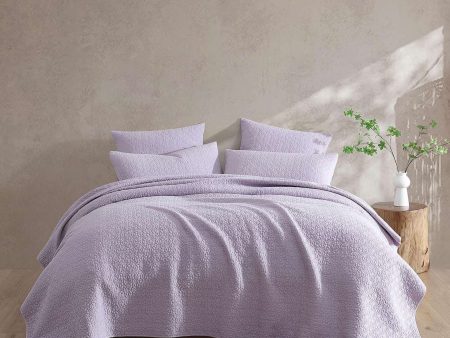 Kayo Lilac Coverlet Set by Logan and Mason Platinum For Discount