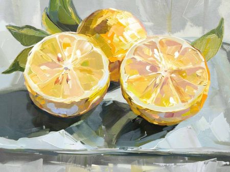 Lemon Half Wall Art by Florabelle Discount