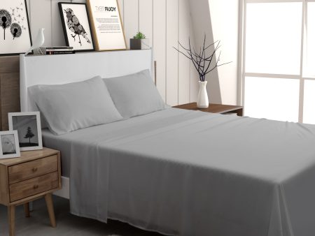 Tencel®Eco Touch Silver Sheet Set by Bambi For Cheap