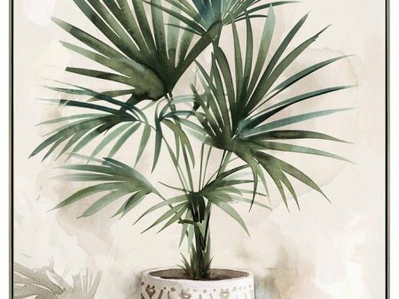 Fan Palm Wall Art by Florabelle For Discount