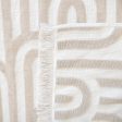 HiLo Beach Towel Arcade - Sand by Bambury Cheap