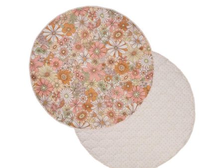 Flower Power Playmat by Linen House Kids Discount