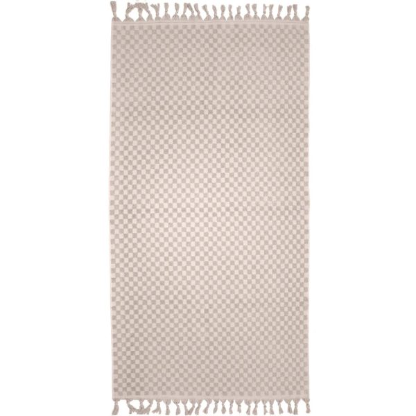 Paloma Beach Towel - Pebble by Bambury Cheap