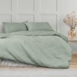 Molly Palm Green Quilted Quilt Cover Set by Ardor Hot on Sale