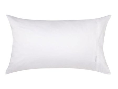 400TC Egyptian Cotton White KING Pillowcase Pair by Logan and Mason Online