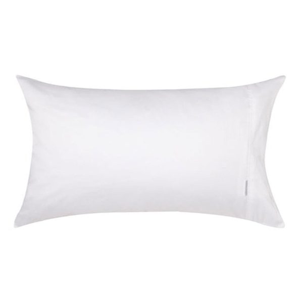 400TC Egyptian Cotton White KING Pillowcase Pair by Logan and Mason Online