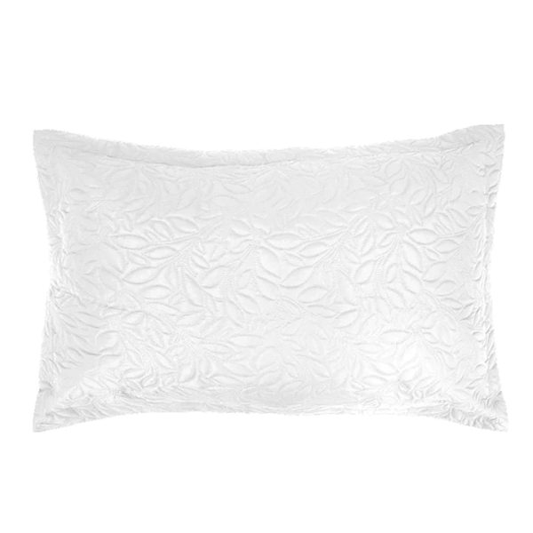 Botanica White Coverlet Set By Bambury Fashion