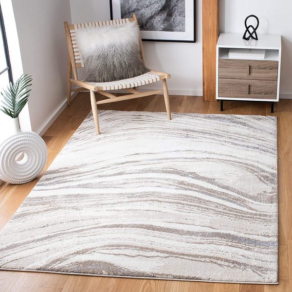 Mineral 333 Ivory Rug by Rug Culture Hot on Sale