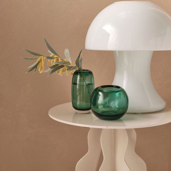 Rita Green Vase 13cm by Linen House Sale