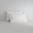 Bayley White Tailored Standard Pillowcase Pair by Sheridan Hot on Sale