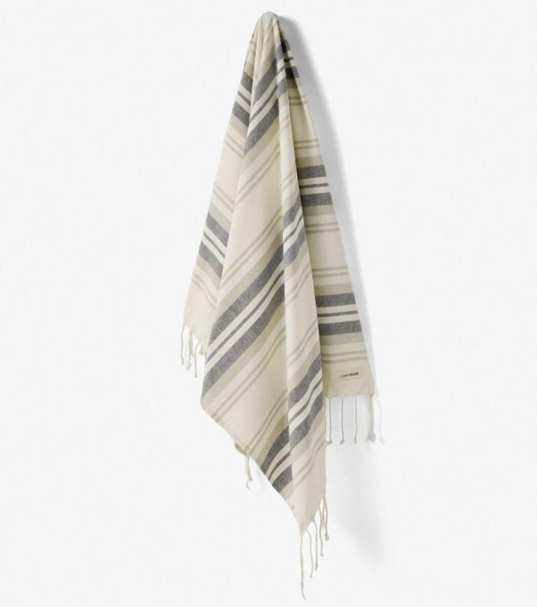 Deniz Hammam Striped Beach Towel by Linen House For Cheap