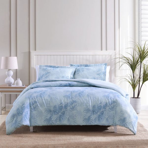 Hanalei Bay Blue Quilt Cover Set by Tommy Bahama For Sale