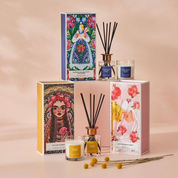 No One Is You And That Is Your Power Candle & Diffuser Gift Set by Pilbeam Living Sale