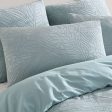 Kaia Sage Quilt Cover Set by Logan and Mason Platinum Online