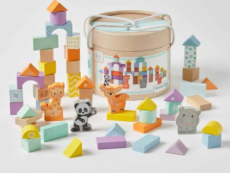 Wooden Blocks Set by Studio Circus Hot on Sale