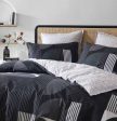 Taj Black Quilt Cover Set by Logan & Mason Fashion