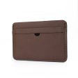 Coffee Brown Card Holder on Sale