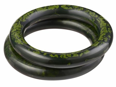 Nava Chunky Bangle - Forest Tarragon For Discount