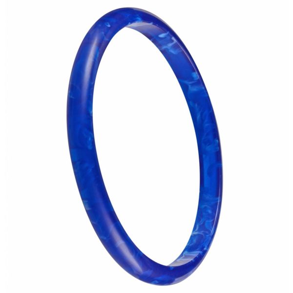 Nava Slim Bangle - Blue Blue Supply