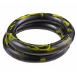 Nava Large Bangle - Black Tarragon Fashion