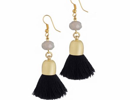 Nat Earrings, black Discount