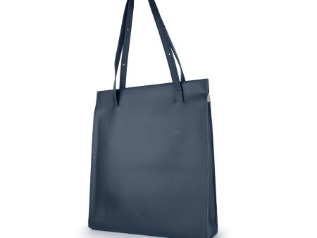 Adjustable Tote Bag in Navy Blue Discount