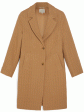 Structured Vegan Wool Coat Online Sale