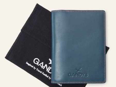 Teal Delhi Passport Holder For Sale