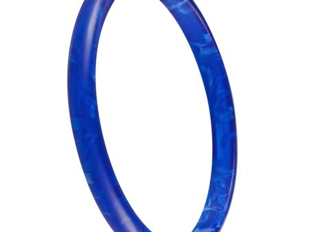 Nava Slim Bangle - Blue Blue Discount