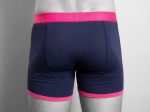 Swole Panda Bamboo Boxers - Navy   Pink Band Sale