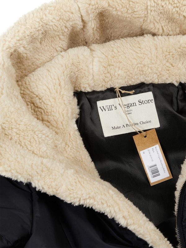 Recycled Vegan Shearling Puffer Online