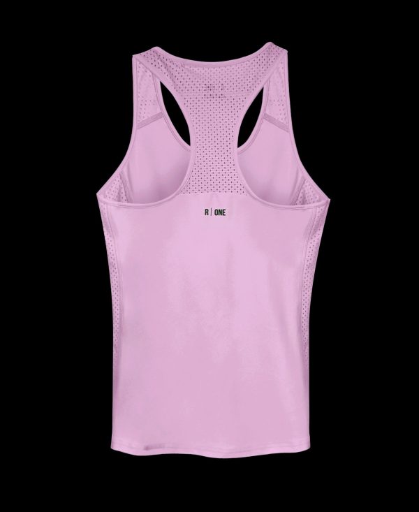 B-Confident Recycled Sports Vest Crocus Petal Discount