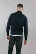 black half zip neck sweatshirt For Cheap