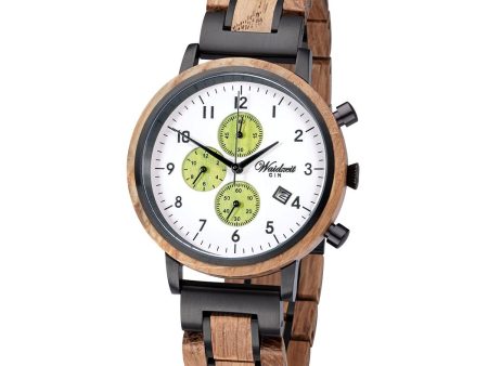 Waidzeit Chronograph GIN White Cucumber Gentlemen watch Online