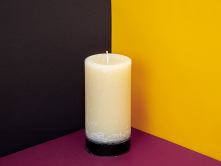 Bitter Orange & Ylang Ylang Pillar Candle For Sale