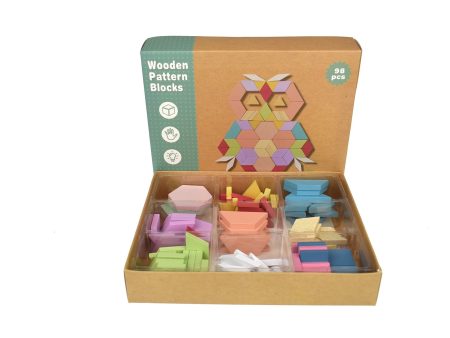 Wooden pattern blocks Cheap