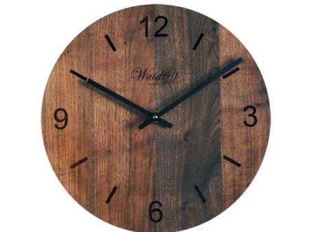 Waidzeit Wall Clock Tempus Walnut Online Sale