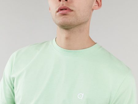 light green low carbon t-shirt Sale