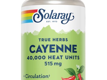 Cayenne Pepper 40,000 HU - 515mg 100 Capsules For Cheap