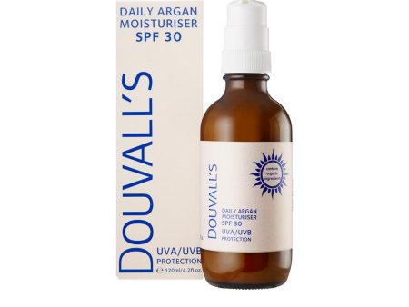 Argan Daily Moisturiser with SPF30 UVA UVB protection 120ml Hot on Sale