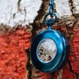 Waidzeit Franz Ferdinand Skeleton pocket watch blue Online Hot Sale